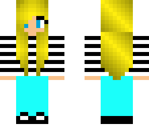 blond puppet girl