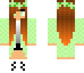 my cousin leahs mcpe skin