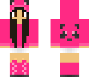 pink panda girl