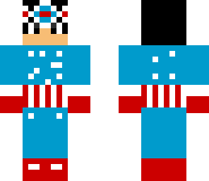 captain america minecraftminer