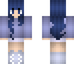 blue girl finished