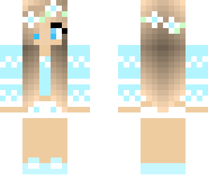 blue girl