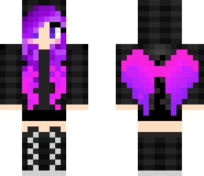 purple girl