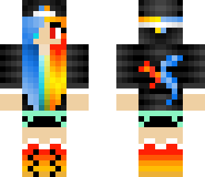 fire and water girl