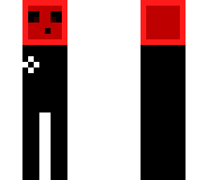 red slime in a suit