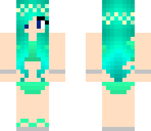 teal swimsuit girl