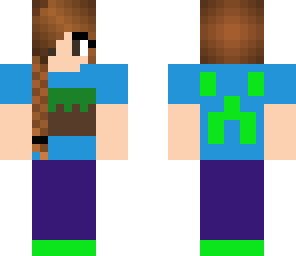 minecraft girl