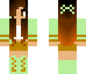 mint green and gold