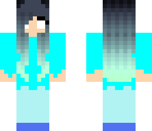 ice herobrine girl