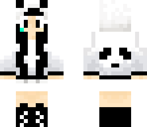 black panda girl