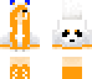 orange panda girl