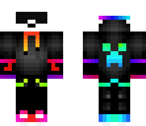 edited rainbow panda