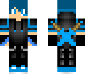 blue man