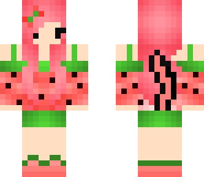 chibi cat melon girl