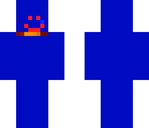 evil water man with red eyes