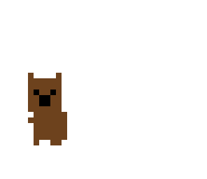floating bear