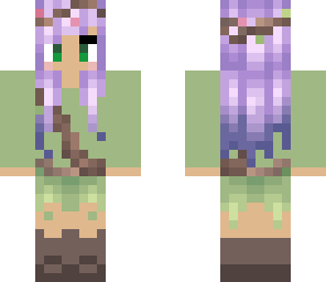 elf girl green eyes