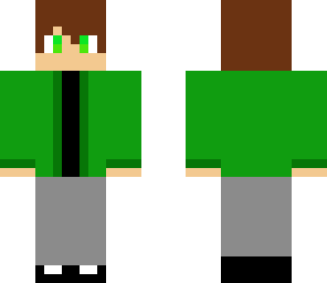 cute green boy