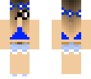 cute nerd girl skin
