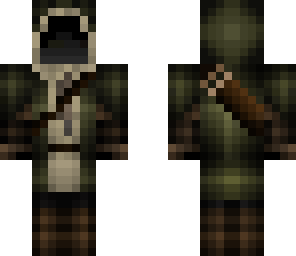 camo coated hunter