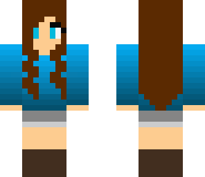 blue skin