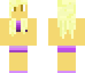 beach girl with purple bathing suit
