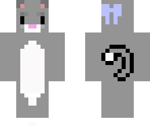 gray cat twin