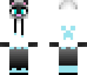 blue color gamer cat
