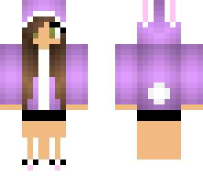 bunny hoodie with matching slippers