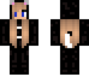 black cat girl