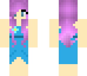 tropical blue outfit 3