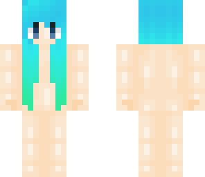 ombre blue and green