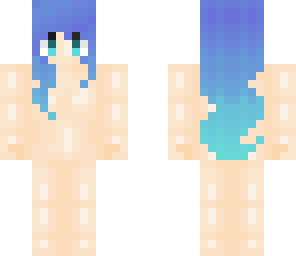 ombre blue and light blue