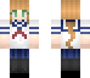 blonde school girl