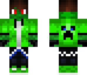cool zombie neon green