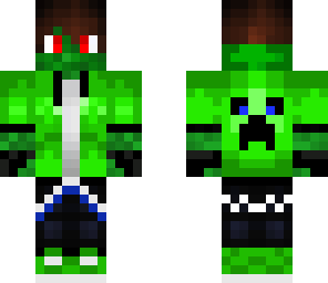 cool zombie neon green gamer