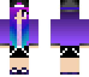 purple shade girl