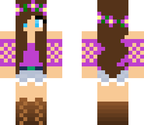 purple girl