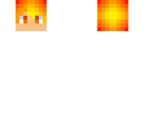 floating fire dude