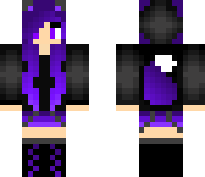 another purple wolf girl