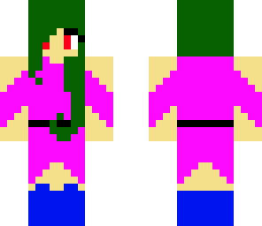 girl skin layout