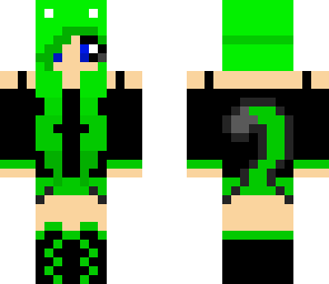 green and black