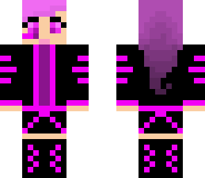 purple rockstar girl