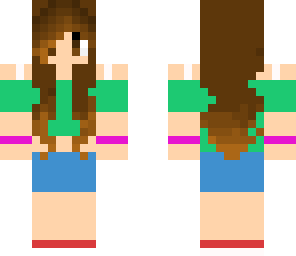 brown hair everyday girl