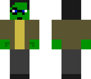 the monster with glasses