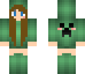 really cute creeper girl