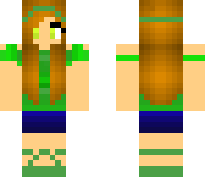 green girl