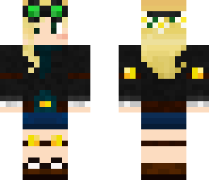 dantdm female nayaotium green goggles short hair
