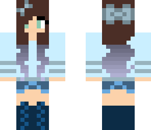 blue girl
