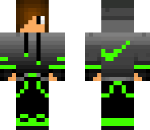 green nike boy